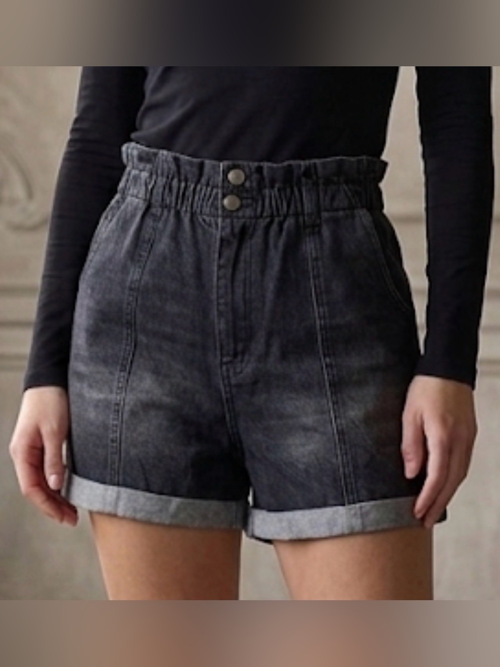 NEW GB girls High Waisted Ruffle Shorts